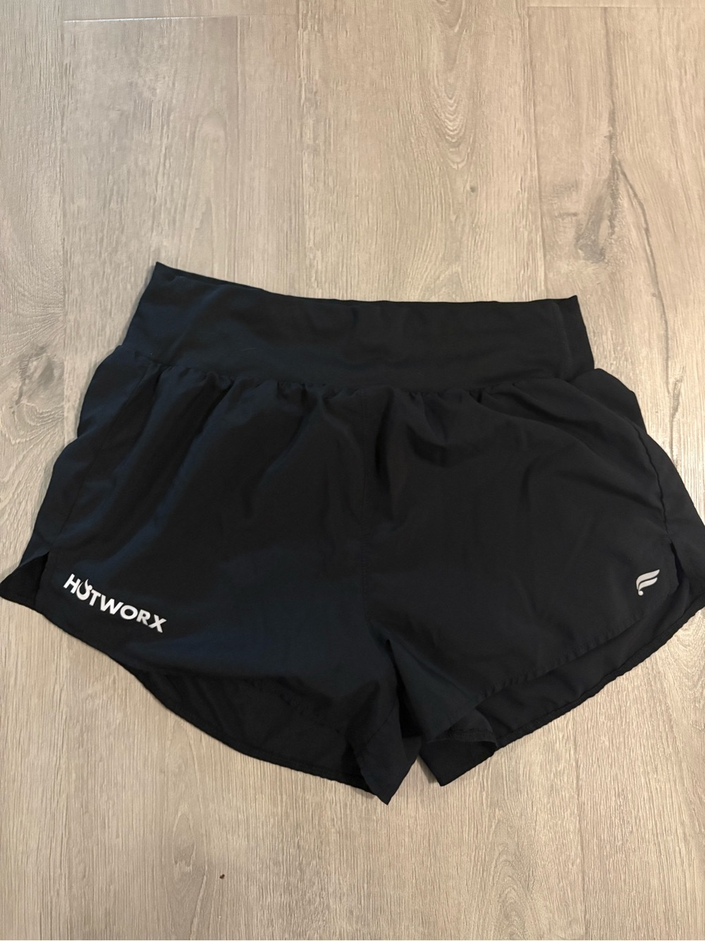 Fabletics Black Women's Athletic Shorts with Elastic Waist